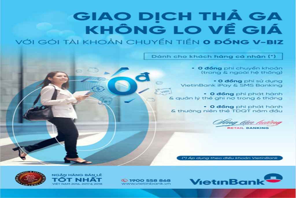 phí dịch vụ vietinbank