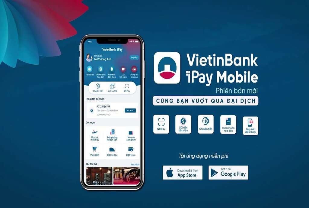 phí dịch vụ vietinbank