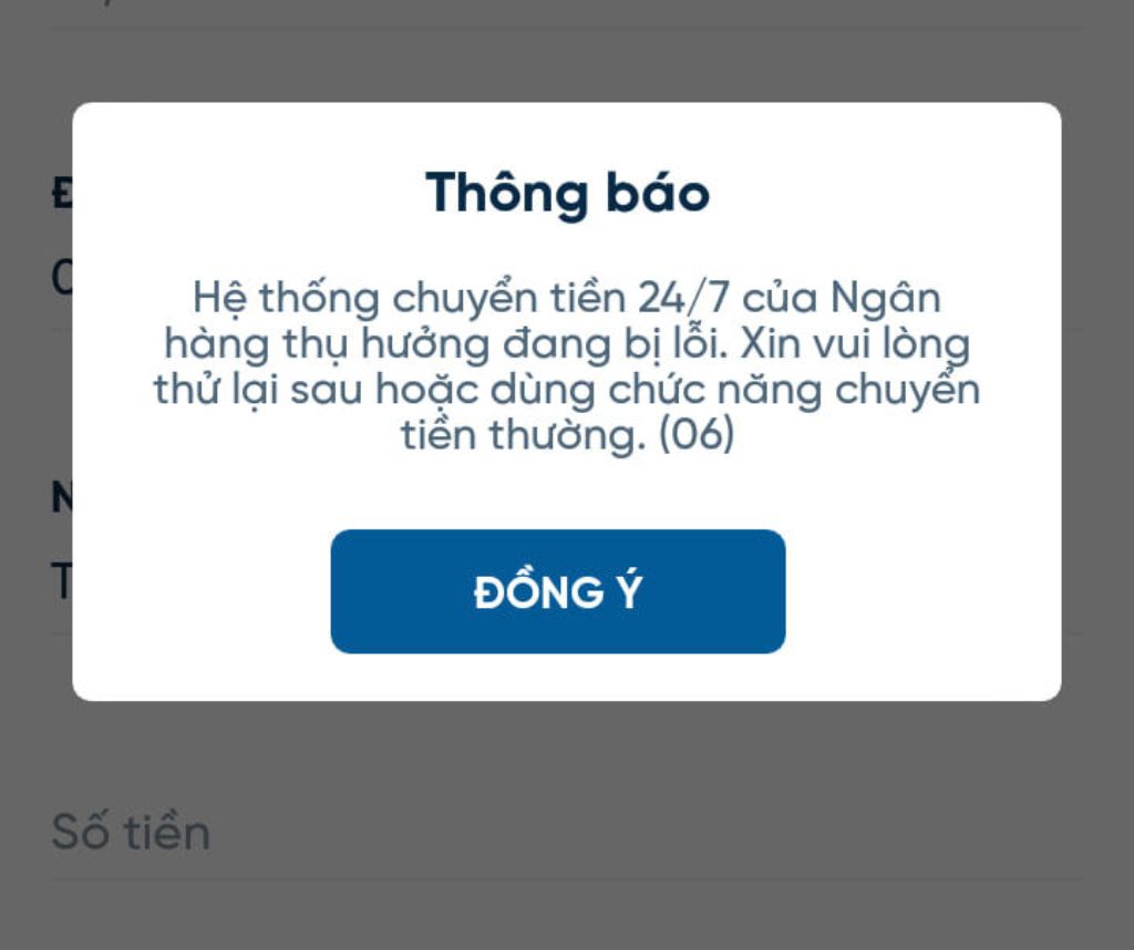 ngân hàng thụ hưởng