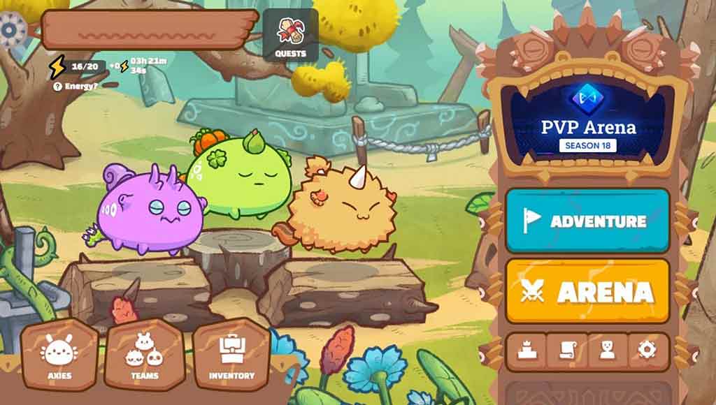 Kiếm AXS Coin thông qua các lớp game Axies